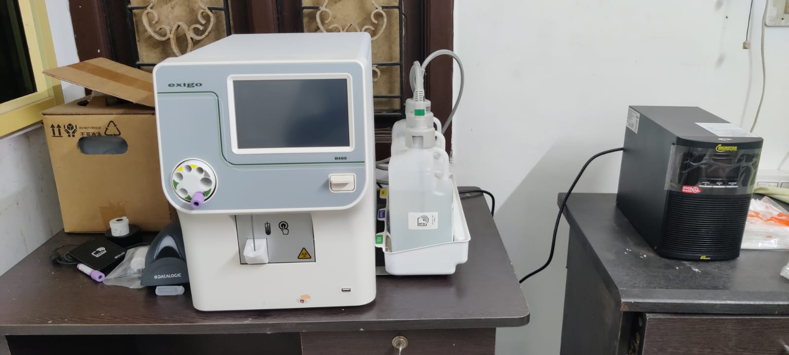 In-house Exigo H400 haematology analyzer for diagnostics